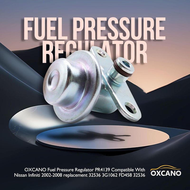 OXCANO منظم ضغط الوقود PR4139 متوافق مع إنفينيتي FX35 2004-2008 FX45 2007 G35 2003-2004 I35 2002-2004 M45 2003-2004 Q45 2002-2005، ماكسيما 2002-2003، نيسان 350Z موراينو 2003-2005 - Image 3